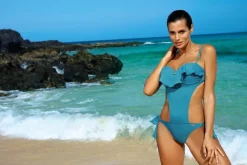 Kostium kąpielowy Carmen Curacao M-468W (2) Wiązany